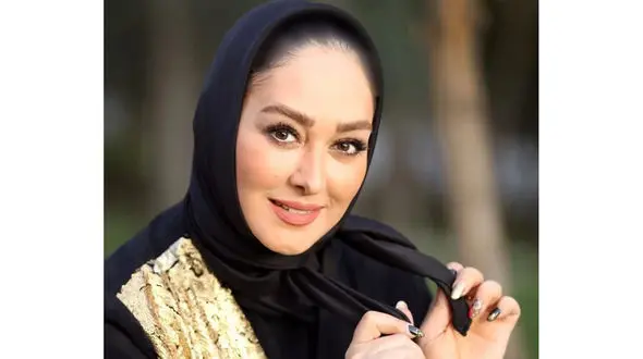 این مانتو الهام حمیدی را کمر باریک نشان می دهد + عکس برای ایده مانتوی عید !