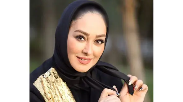 این مانتو الهام حمیدی را کمر باریک نشان می دهد + عکس برای ایده مانتوی عید !
