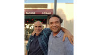 بازیگر فیلم معروف دونده و امیر نادری در لس انجلس +عکس 