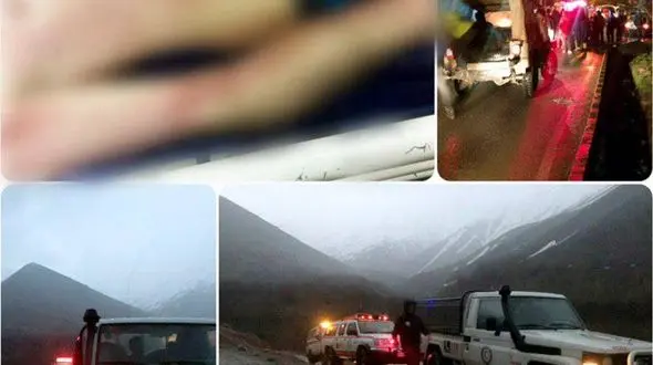 نجات یافتن جوان ۳۸ساله از صاعقه زدگی در قله فیل زمین لواسان بزرگ 