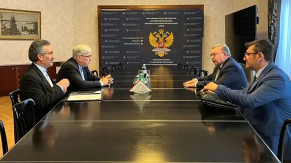 دیدار اولیانوف با نماینده ایران در آژانس بین المللی انرژی اتمی