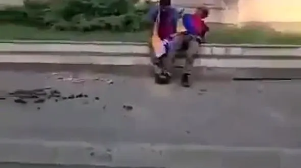 فیلم 16+ / تیر باران 2 سرباز ارمنستانی با دستان بسته