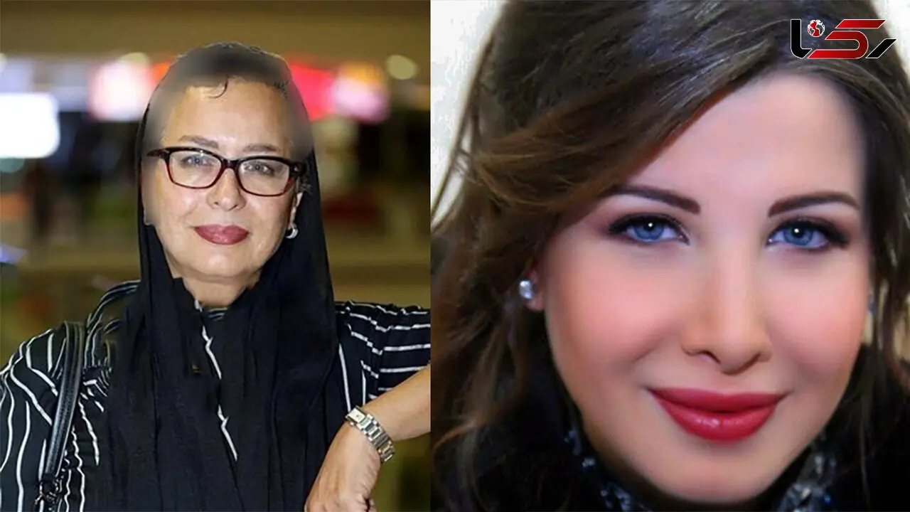 شباهت حیرت آور آزیتا حاجیان و نانسی عجرم / باور نمی کنید خودتان ببینید + عکس ها
