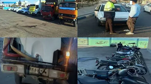 طرح 48 ساعته علیه خودروهای قانون‌گریز اجرا شد / 791 وسیله نقلیه پاک مخدوش توقیف شدند