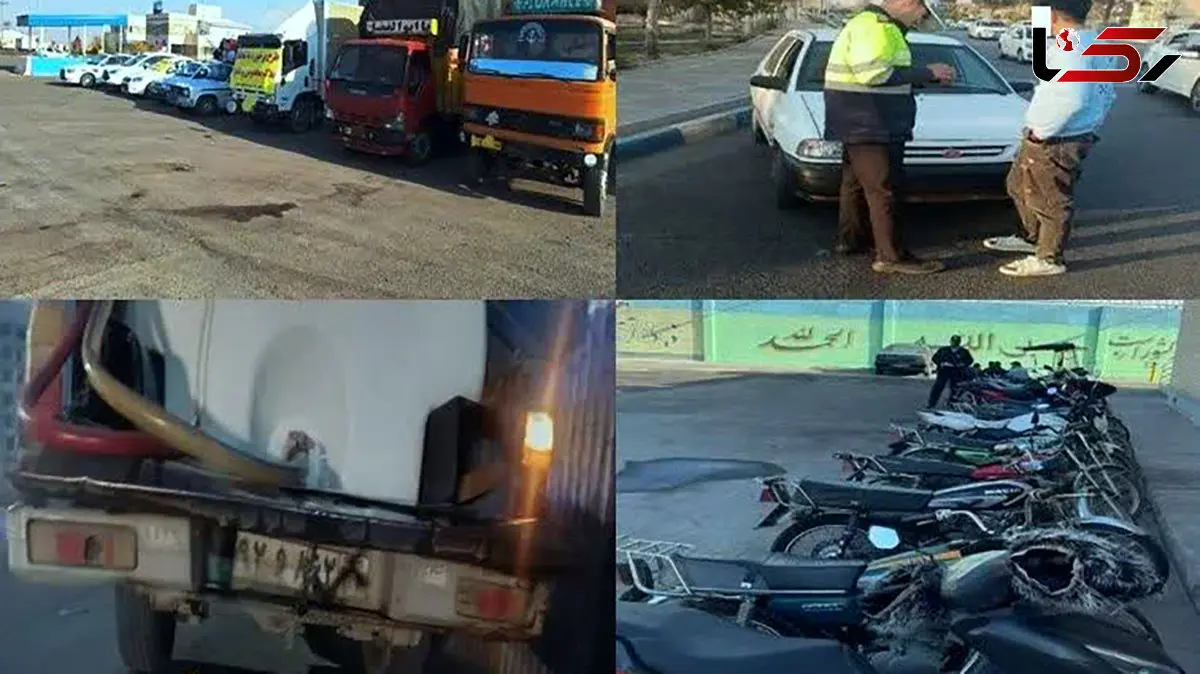 طرح 48 ساعته علیه خودروهای قانون‌گریز اجرا شد / 791 وسیله نقلیه پاک مخدوش توقیف شدند