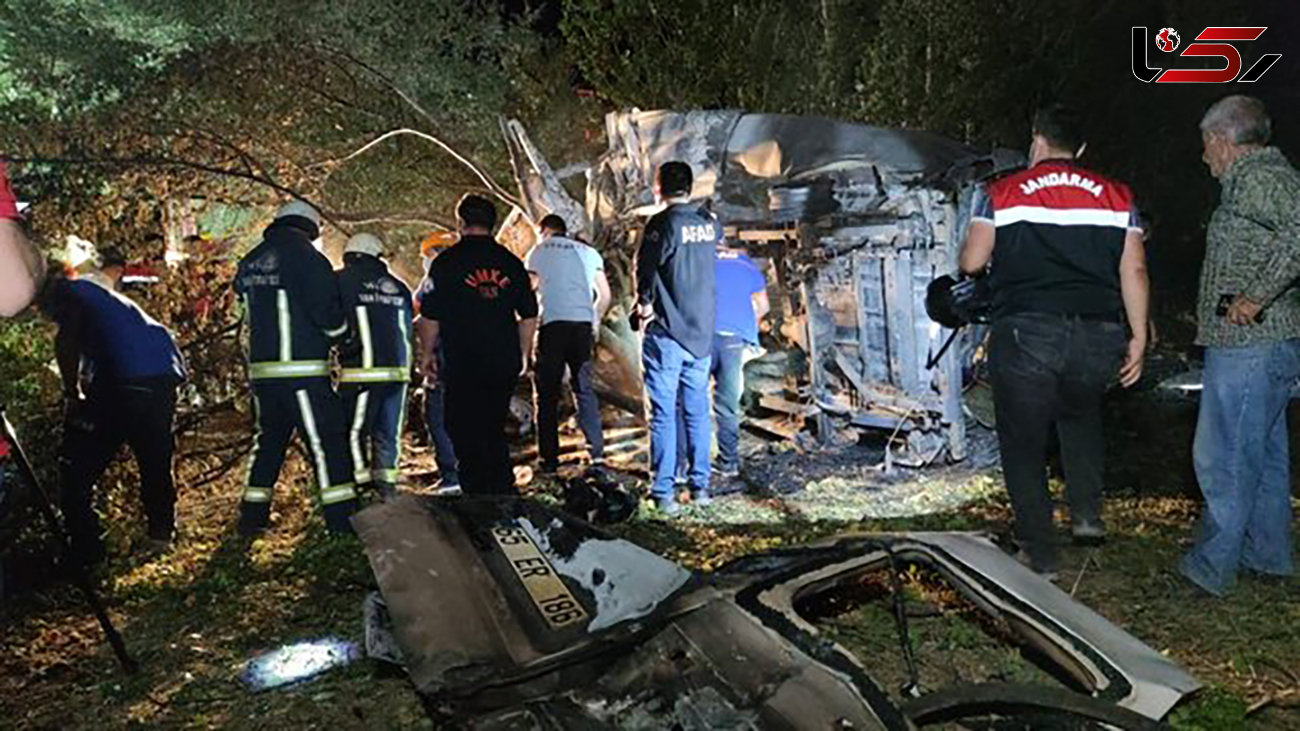 تصادف اتوبوس مهاجران در شرق ترکیه