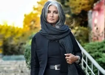 استایل امروزی و مدرن رویا جاویدنیا در ۶۰ سالگی / خانم بازیگر جوان پسندتر از جوانها ...