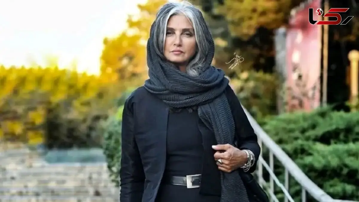 استایل امروزی و مدرن رویا جاویدنیا در ۶۰ سالگی / خانم بازیگر جوان پسندتر از جوانها ...