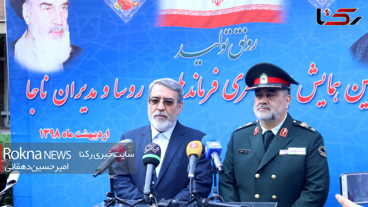 دفاع از  پیامک های پلیس برای زنان بدحجاب تهرانی! / در همایش فرماندهان پلیس صورت گرفت+فیلم