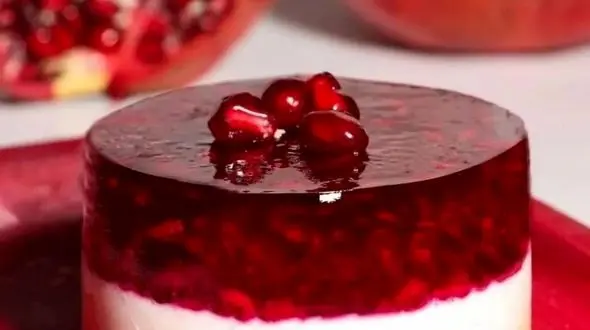  لطافت تا تازگی / کیک پنبه‌ ای و دسر انار