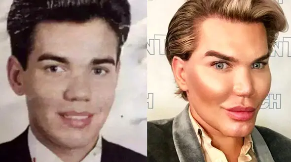 بینی این مرد عروسکی در حال تخریب است ! + عکس