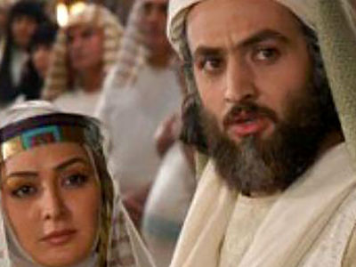 استایل عروسکی الهام حمیدی زن اول یوزارسیف در سریال یوسف پیامبر