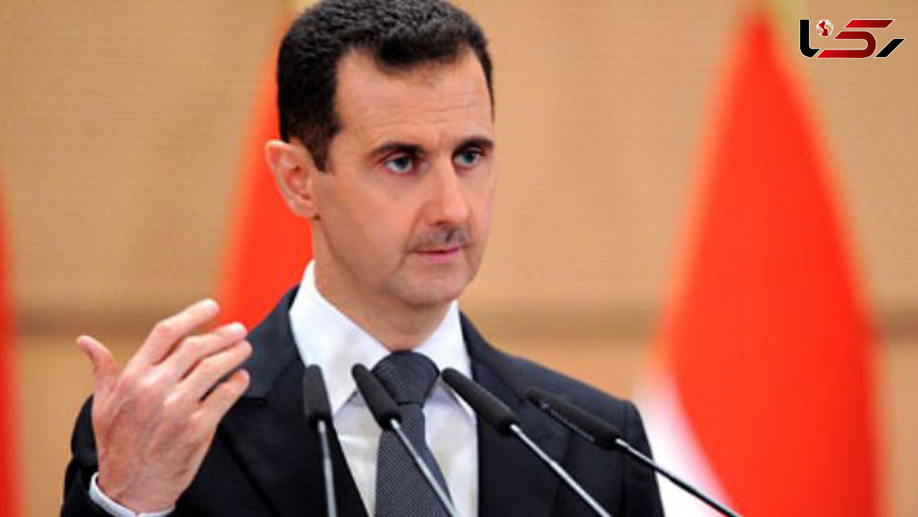  بشار اسد در تماس تلفنی با روحانی حادثه تروریستی تهران را محکوم کرد 