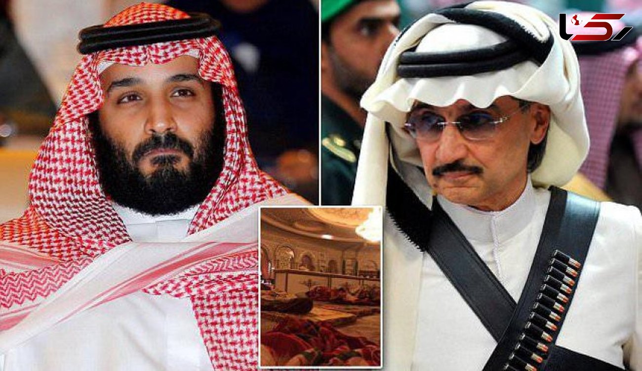 شاهزاده‌ها دستگیر شده عربستان از پا آویزان شدند