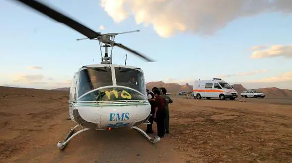 3 کشته در واژگونی پراید در آزادراه قم - کاشان