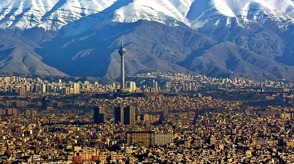  کیفیت هوای تهران در شرایط قابل قبول