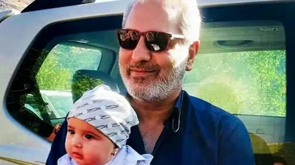 فیلم / ذوق و خوشحالی مهران مدیری از واکنش دل ضعف کُن یک نوزاد به صحبت‌های او ...