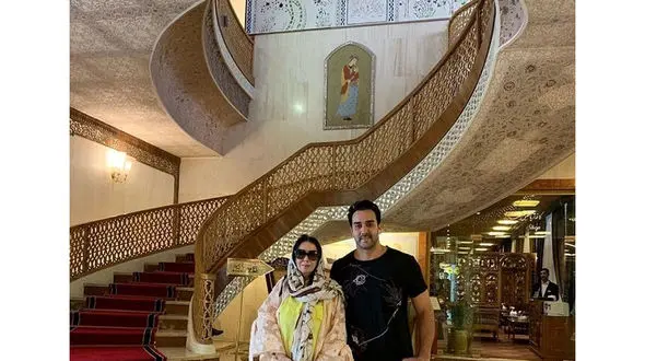 ماجرای شنیدنی ازدواج پوریا پورسرخ و همسرش + فیلم