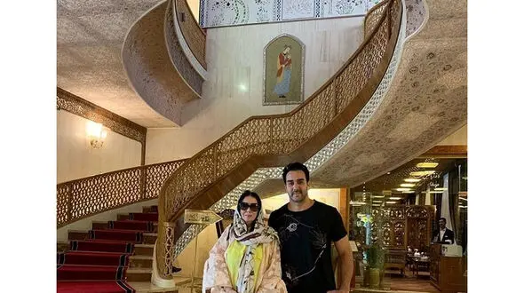 ماجرای شنیدنی ازدواج پوریا پورسرخ و همسرش + فیلم