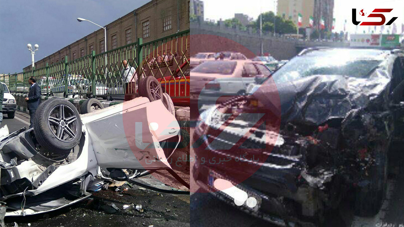 علت تصادف افشین آذری اعلام شد / دو دختر در خودروی افشین آذری چه نسبتی با او داشتند + عکس 