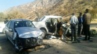  2 کشته در  تصادف  نهاوند همدان 
