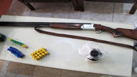 یک قبضه اسلحه شکاری در الیگودرز کشف شد