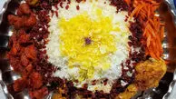 طرز تهیه آلو پلو؛ غذای مجلسی با طعم ملس و عطر زعفران