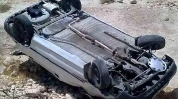 واژگونی پژو در محور خانمیرزا جان 2 نفر را گرفت