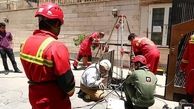 سقوط مرد جوان به چاه 60 متری در سعادت آباد + عکس 