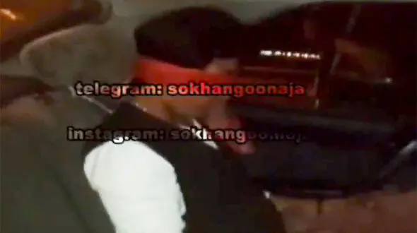 فیلم لحظه تعقیب و گریز پلیس با پژو 405 در جاده نیکشهر+شلیک درحال حرکت به لاستیک خودرو+عکس