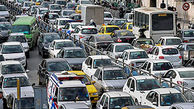 ترافیک پرحجم در بزرگراه‌های حکیم، همت و آیت الله هاشمی رفسنجانی