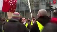 بازداشت ۱۷ نفر در تظاهرات روز شنبه در پاریس + فیلم 