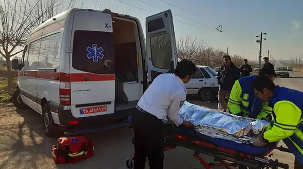 ریزش خونین یک خانه بر روی دو زن + جزئیات