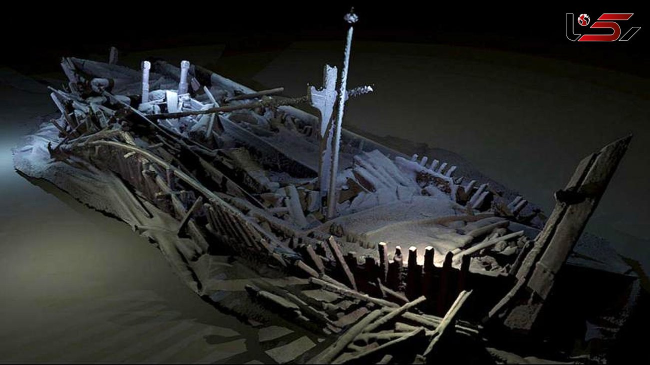 کشف قدیمی‌ترین کشتی غرق شدۀ جهان در اعماق دریای سیاه + عکس
