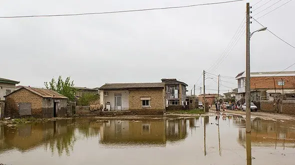 سیل دوباره در راه آق‌قلا