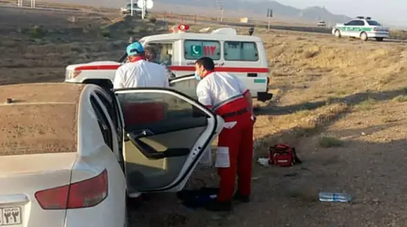 تصادف خونین پراید و وانت در کرمان / 7 تن زخمی شدند