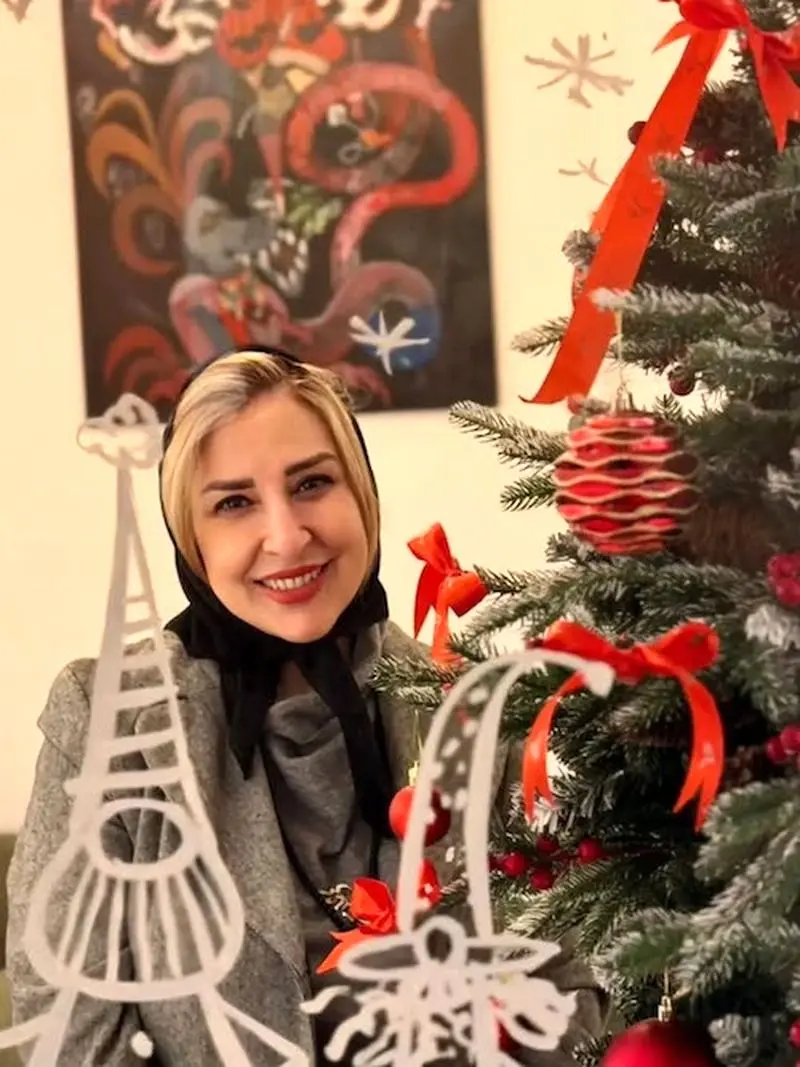استایل کریسمسی بازیگران ایرانی