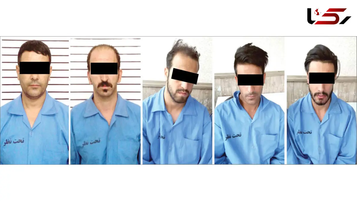 این 5 مرد شیطان صفت به خاطر آزار زن جوان محاکمه می شوند / دادستان مشهد درخواست اعدام کرد + عکس