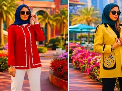 استایل شیک با مانتو کتی مینیمال؛ 15 پیشنهاد رنگبندی مدرن