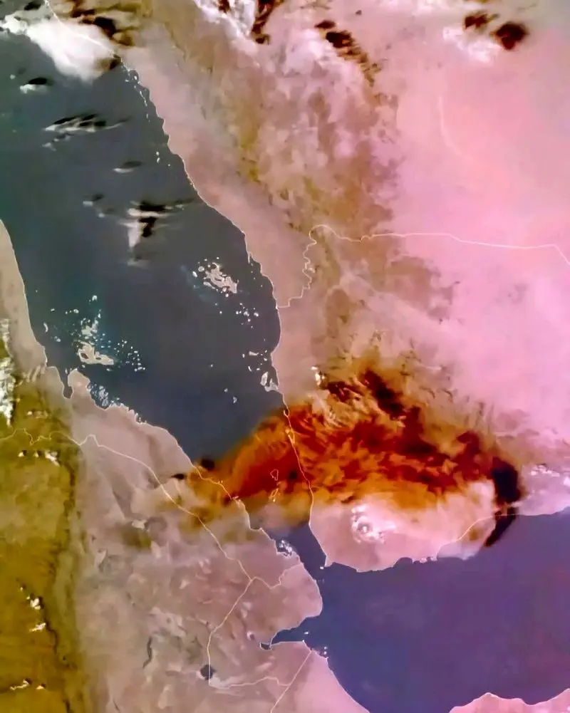 فوران ناگهانی آتشفشان  هارلی گوبی اتیوپی