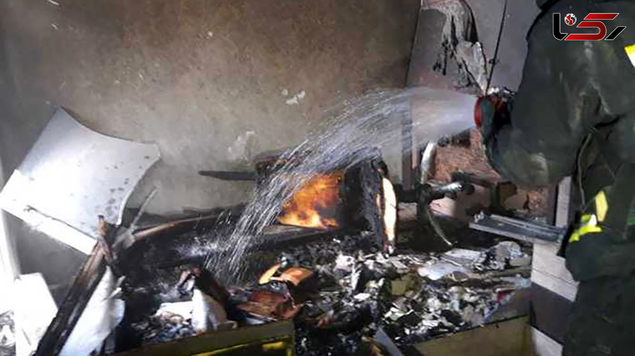 استخراج ارز دیجیتال خانه مرد شیرازی را به آتش کشید + عکس های محل حادثه