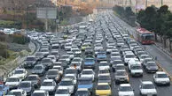ترافیک نیمه سنگین در ورودی های تهران