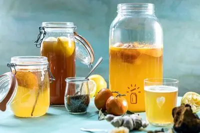 نوشیدنی جادویی سفره‌ های نوروزی؛ کامبوجا، یاران سبک‌بال مهمانی+ فیلم طرز تهیه