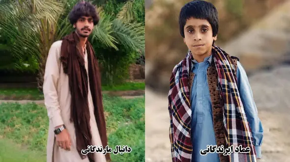 صاعقه وحشت آفرید؛ مرگ کودک ۱۴ ساله و یک جوان در خاش + عکس قربانیان