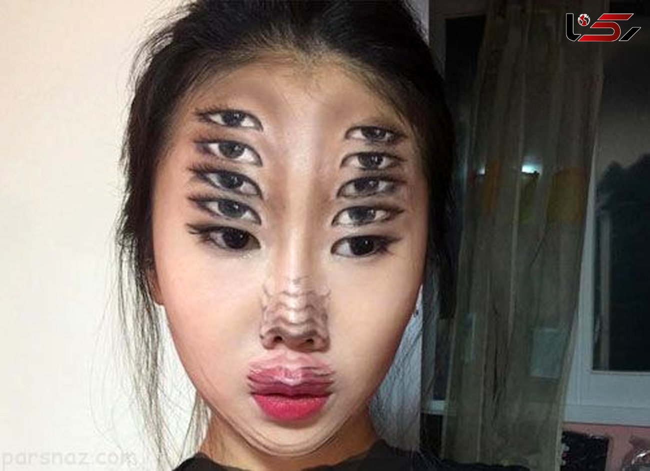 دختر هزار چهره معروف در اینستاگرام کره ای است+تصاویر