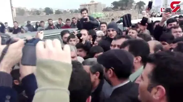 حضور محمود احمدی نژاد در راهپیمایی 22 بهمن+فیلم