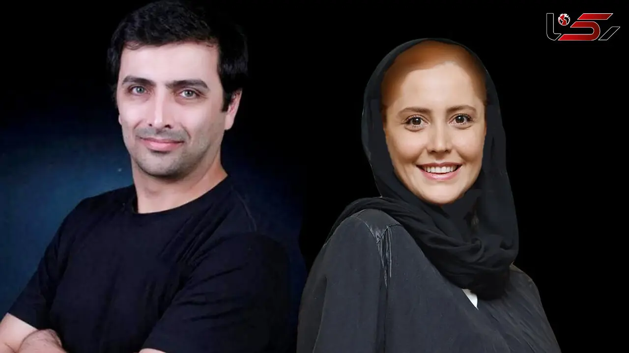 قاب هایی عاشقانه از امین زندگانی و شبنم قربانی در پشت صحنه سریال طوبی/ هردو خیلی جذابند ! + عکس ها