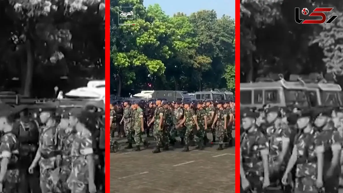 فیلم ارتش اندونزی آماده اعزام هزار سرباز به غزه