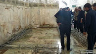 اولین عکس از محل خاکسپاری رئیس جمهور شهید در حرم امام رضا(ع)