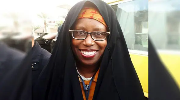 نماینده زن کنگره آمریکا درپیاده‌روی اربعین +عکس